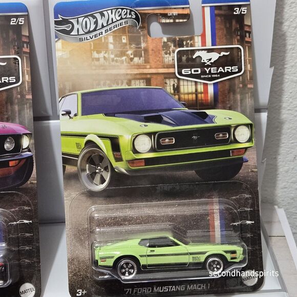 Hot Wheels Silver Series 60 Years Mustang 1-5 2025 - Picture 4 of 8